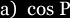 Cosine Question A