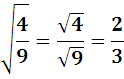 square root